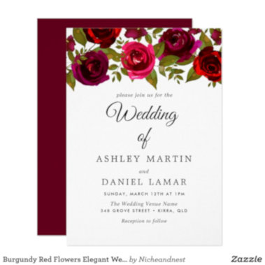 invitations red