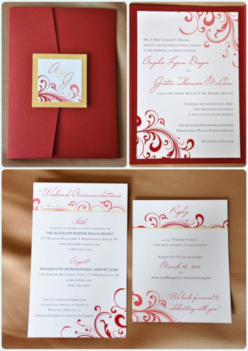 invitations red