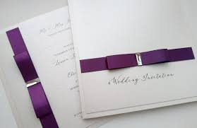 invitations purple