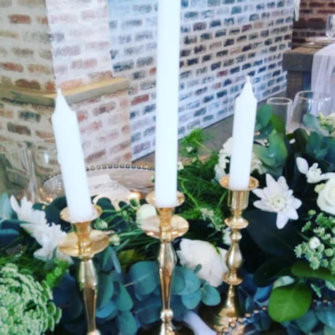 Dark Wooden Table setup