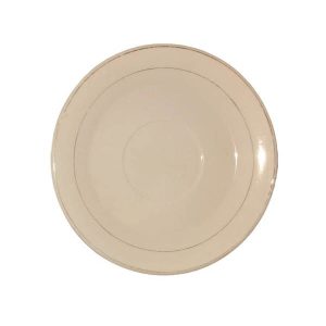 Silver rim side plate