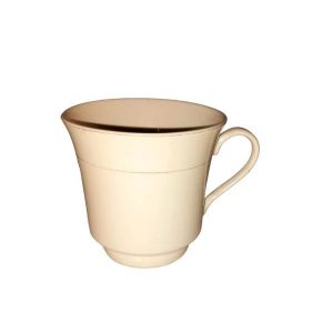 Silver rimmed teacup