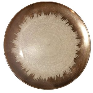 Rose gold star burst underplate