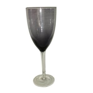 Grey wine glass