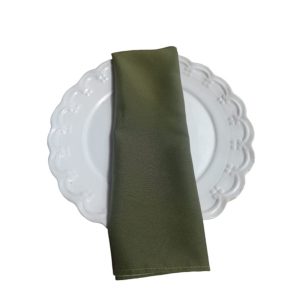 Dark Khaki Green napkin