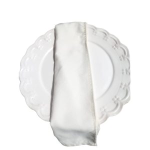 White napkin
