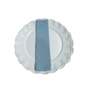 Soft blue napkin